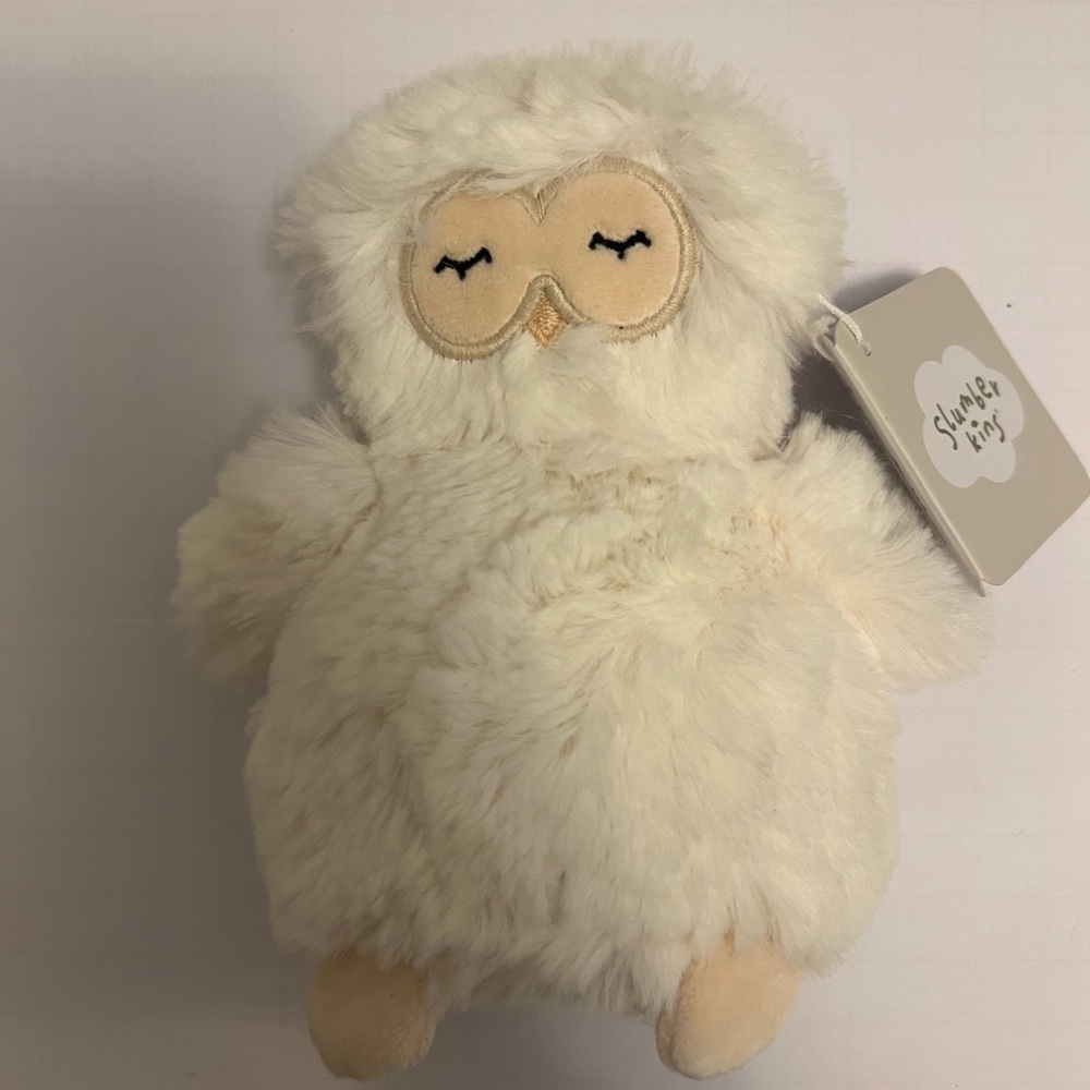NWT Slumberkins mini Owl Toy stuffed plush